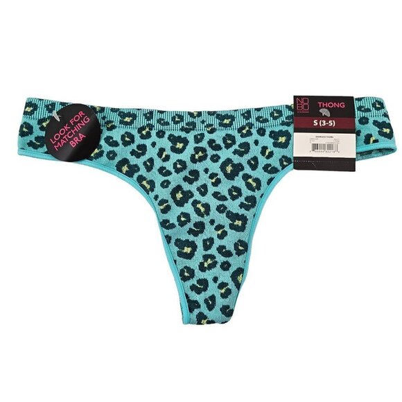 No Boundaries NOBO 4-Pack Multi-Color Seamless Thong Panties – Size Small - Picture 3 of 15